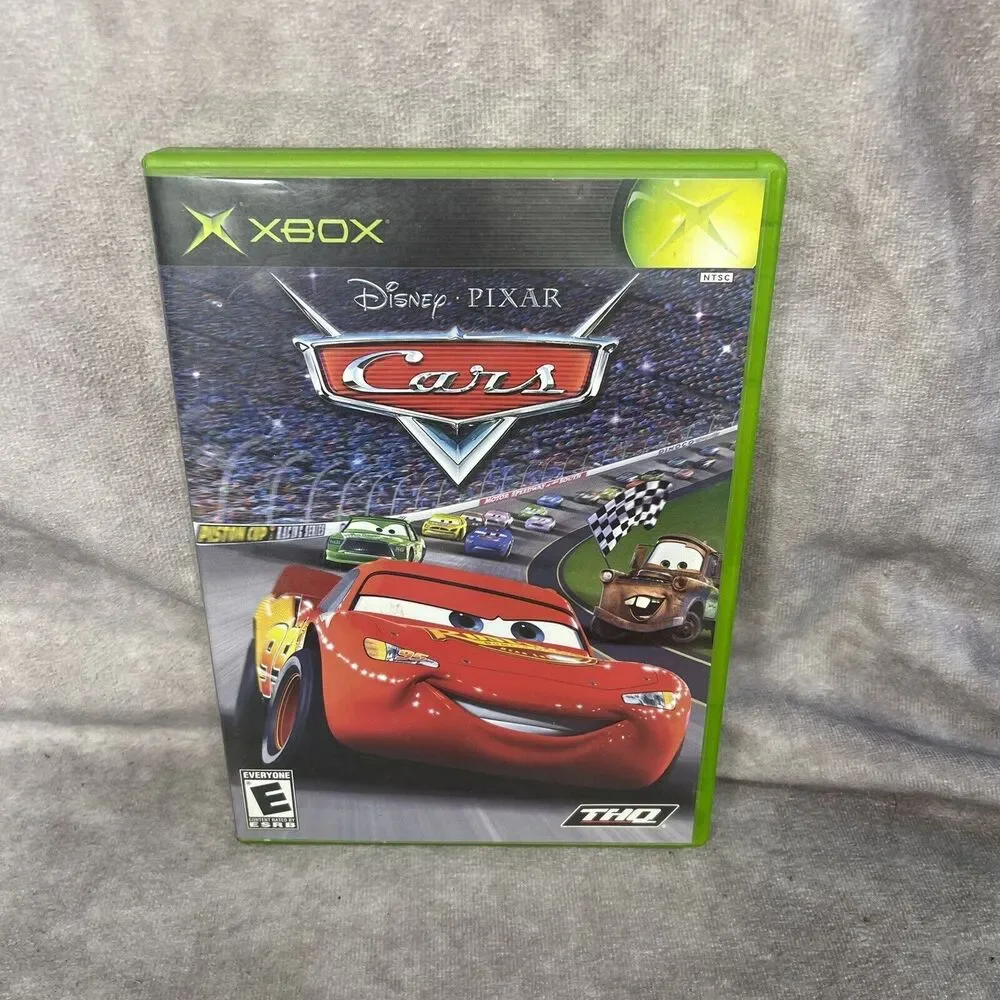 Disney Pixar Cars (Microsoft Xbox, 2006) Complete with Manual Tested